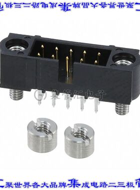 M80-5101022 针座连接器10POS接头2排2mm公形插针通孔直针镀金
