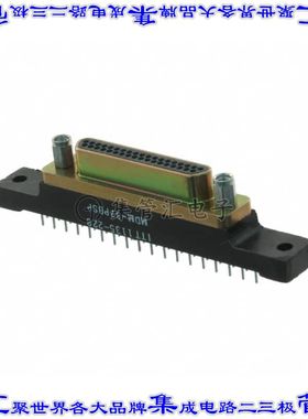 MDM-37PBSP 连接器37POS插头公引脚2排D-TYPE型面板安装通孔