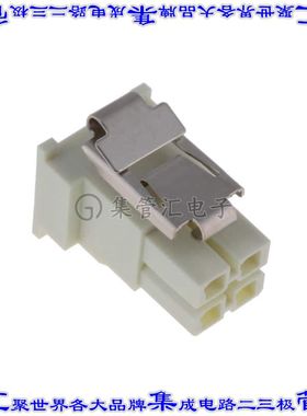 IPBD-02-D-K-M 矩形连接器外壳4POS插座2排4.2mm母形插口自由悬挂