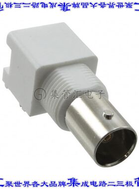 112417 同轴连接器BNC插孔母形插口焊接75欧姆面板安装通孔直角