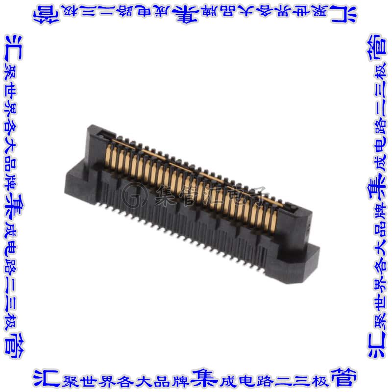 QRM8-026-05.0-L-D-A 板对板连接器52POS公引脚阵列2排0.8mm表贴S