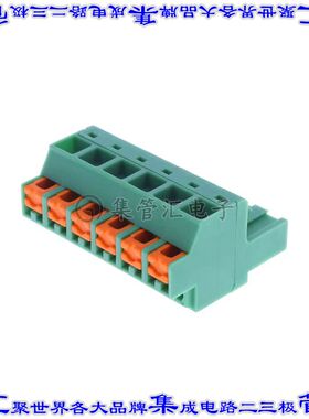 1861276 端子块连接器6POS插头母插口5.08mm绿色自由悬挂