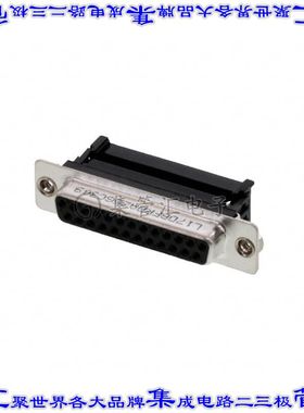 L17DBFRDA25SC309 连接器25POS插座母插口2排D-Sub自由悬挂