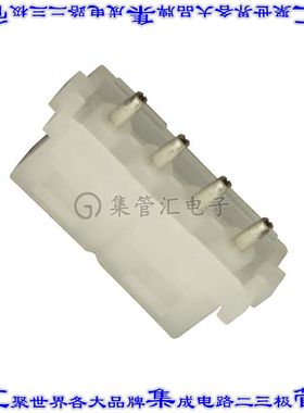 794285-1 针座连接器4POS插座5.08mm母形插口通孔直针锡