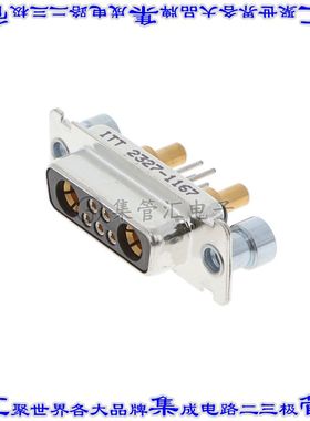 DAMV-7H2S-N-A197 连接器7(5+2电源)插座母插口2排D-Sub组合式面