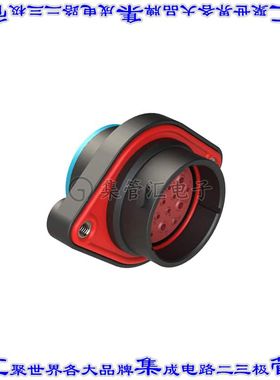 AHDP02-24-19PR-SRA 圆形连接器19POS插座外壳用于公插针黑色面板