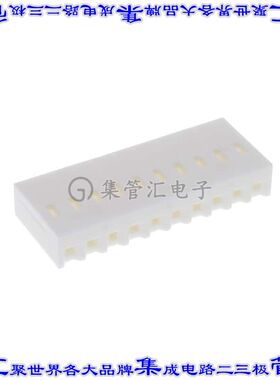 9508100 0009508100矩形连接器外壳10POS插座3.96mm天然色自由悬