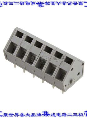 OSTHG060080 线对板连接器6POS接线端子5mm通孔成角度