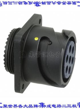 CIRH03T2015SCNF80M32V0 圆形连接器7POS插座外壳用于母插口黑色