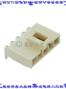 1053132105 针座连接器5POS接头2.5mm公形插针通孔直角锡