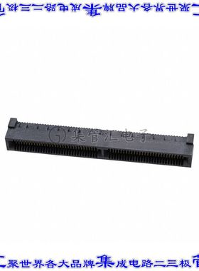 HSEC8-160-01-L-DV-A-K 卡边缘连接器120POS母头2排0.8mm黑色镀金