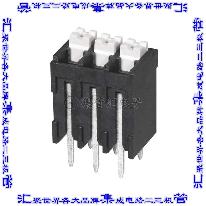 TBLH10V-350-03BK 线对板连接器3POS接线端子3.5mm通孔垂直带板