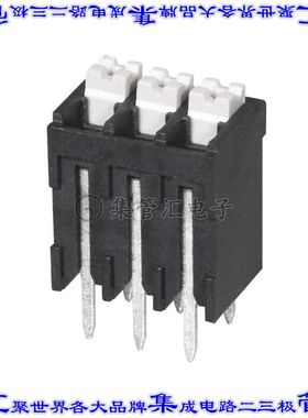 TBLH10V-350-03BK 线对板连接器3POS接线端子3.5mm通孔垂直带板