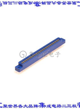 EBC36DRXH 卡边缘连接器72POS母头2排2.54mm蓝色镀金