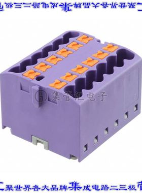 3273302 接线板专用连接器12POS中等31.2mm紫色