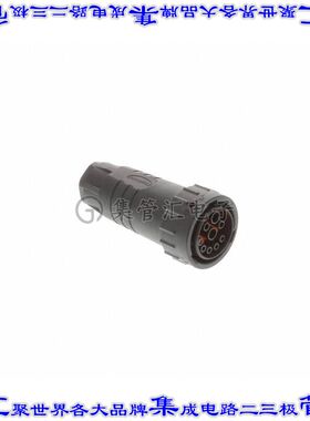 AHDP06-24-91S-BS1-K16X 圆形连接器9POS插头母插口压接镍自由悬