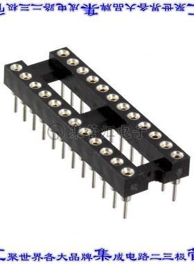 SA243000 连接器IC插座DIP 7.62mm插口24(2 x 12)位置镀金通孔