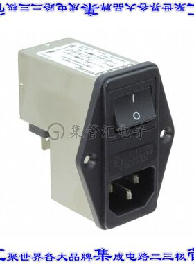 4304.4003 电源接入连接器3POS插座公插片模块IEC320-C14面板安装