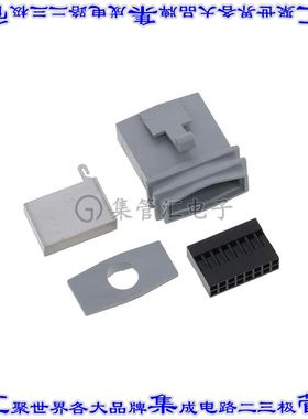 91488-571LF 矩形连接器外壳16POS插头2排2.54mm母形插口灰色自由