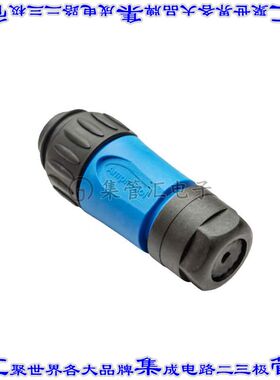 C01630H00620010 圆形连接器7POS插头公引脚焊接镀金自由悬挂