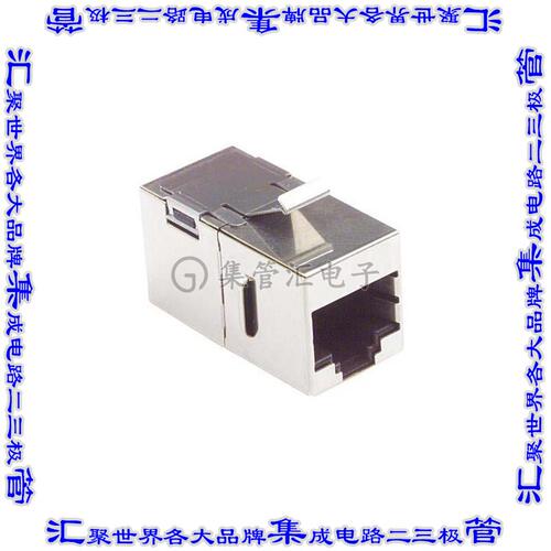 TDG1026KS-C5E 接插件连接器CAT 5E SHLD RJ45 KEYSTONE CPLR