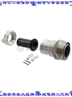 HDB36-24-91SN-059 圆形连接器9POS插头外壳用于母插口银色自由悬