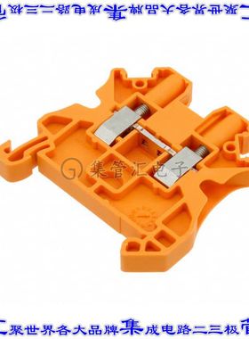 3045101 端子块连接器2POS馈通式6.2mm橙色10-26AWG