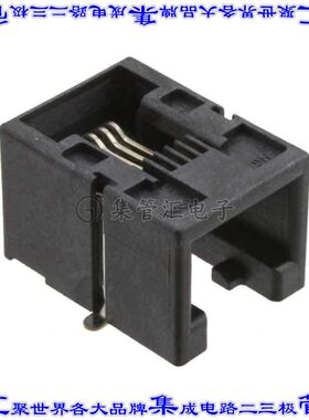 855025006 0855025006接插件连接器CONN MOD JACK 6P4C R/A UNSHL