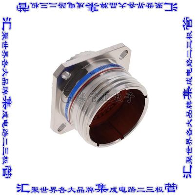 D38999/20FG35AN 圆形连接器79POS插座外壳用于公插针银色面板安