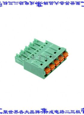 1745920 端子块连接器5POS插头母插口3.81mm绿色自由悬挂