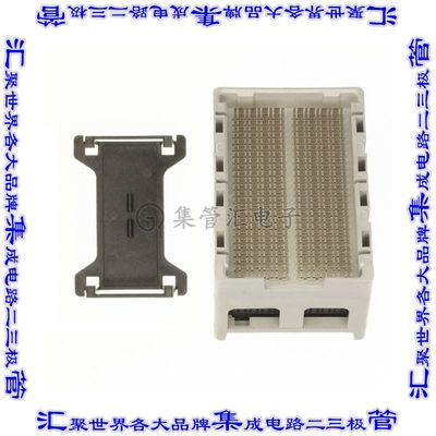 7-1761614-0 板对板连接器200信号(100对)差分对阵列公18排1.3mm