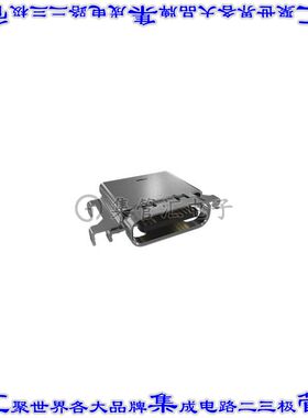 12402075E512A 连接器USB TYPE-C插座24POS USB 4.0表面贴装直角