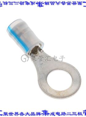 8-53419-1 环形连接器端子圆形1/4接线柱14-16AWG压接