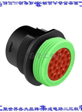 AHDP04-18-21PN-WTA 圆形连接器21POS插座外壳用于公插针黑色面板