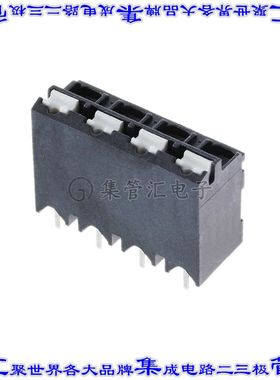 1823324 线对板连接器4POS接线端子3.81mm通孔垂直带板