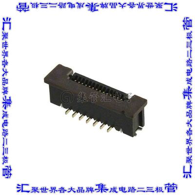1-1734742-4 连接器14POS FFC/FPC 0.5mm触头垂直单侧表面贴装
