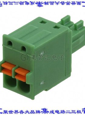 1939918 端子块连接器2POS插头母插口3.5mm绿色自由悬挂