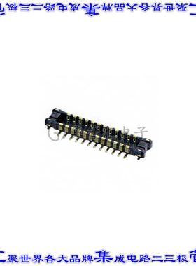 AXE624224A 板对板连接器24POS接头外罩触点2排0.4mm表贴SMD镀金