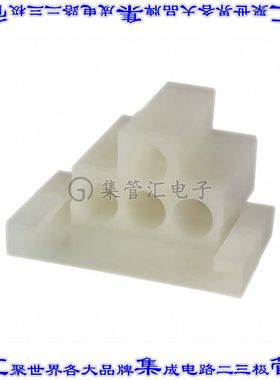 1-480510-0 矩形连接器外壳4POS插头2排6.1mm母形插口天然色自由