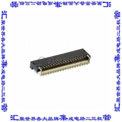 1-2040832-4 连接器37POS FFC/FPC 0.25mm触点底部表面贴装直角