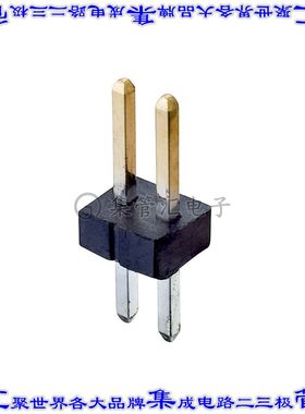 M50-3530242 针座连接器2POS接头1.27mm公形插针通孔直针镀金