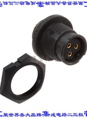 EN3P3F16X 圆形连接器3POS插座母插口焊杯镀金面板安装