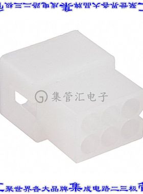 770355-1 矩形连接器外壳6POS插头2排3.68mm天然色自由悬挂