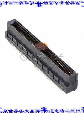 MEC8-150-02-L-DV-A 卡边缘连接器100POS母头2排0.8mm黑色镀金