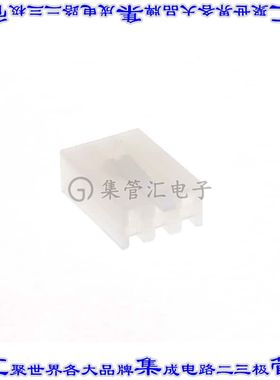770894-3 矩形连接器外壳3POS插座3.96mm母形插口天然色自由悬挂