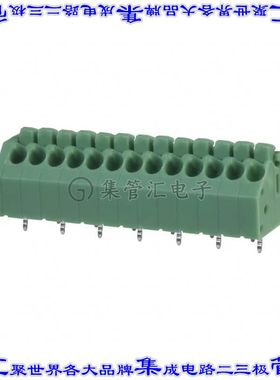 1985302 线对板连接器13POS接线端子3.5mm通孔45角度带板