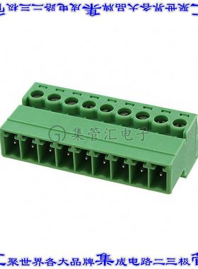 1857951 端子块连接器9POS插头公引脚3.81mm绿色自由悬挂