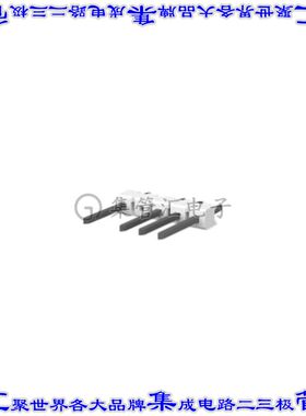 3-644454-1 针座连接器5POS接头2.54mm公形插针通孔直针锡