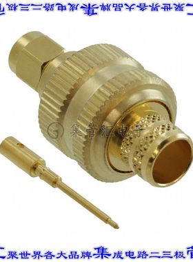 132368 同轴连接器SMA插头公引脚压接50欧姆自由悬挂