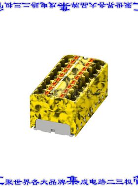 3273590 接线板专用连接器18POS中等28.6mm黑色黄色